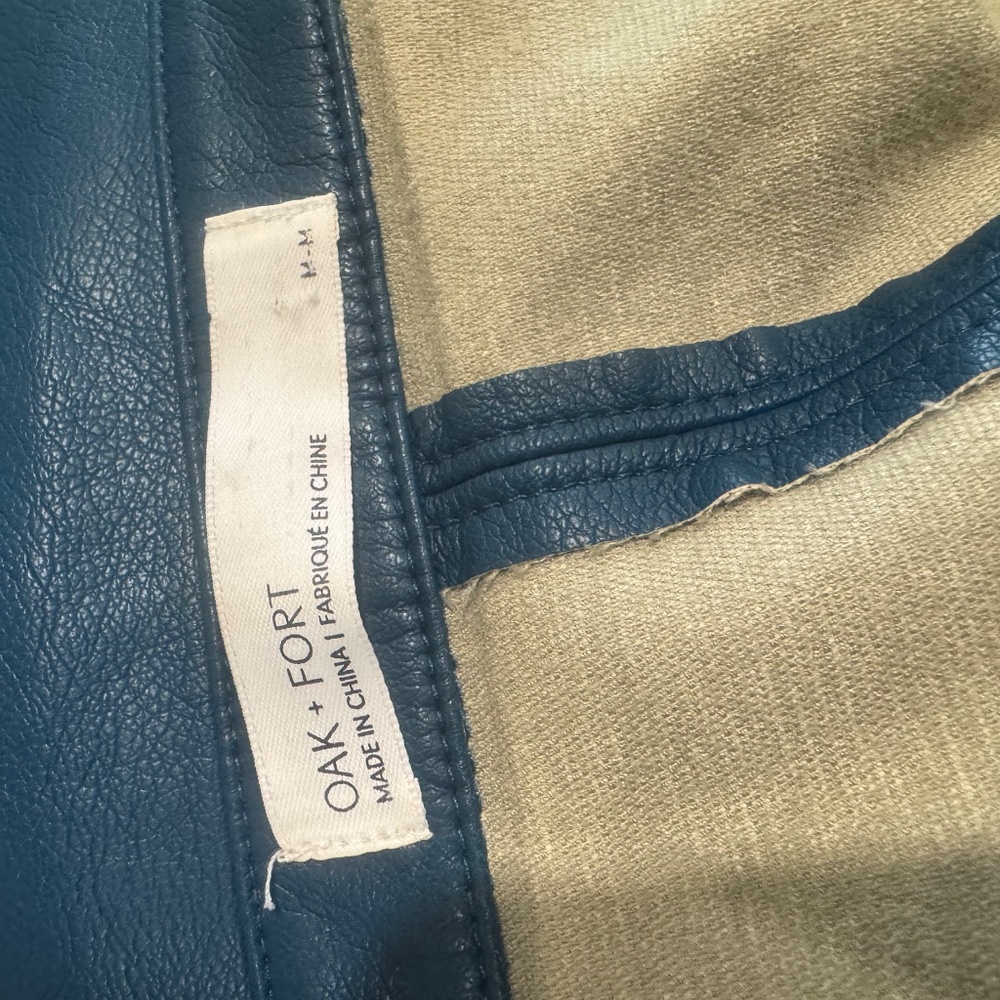 Faux leather wrap dress - Picture 5 of 7